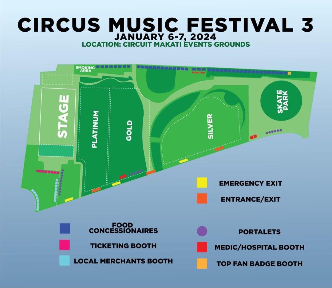 CIRCUS MUSIC FESTIVAL 3 January 6 and 7, 2024, Tickets & Vouchers