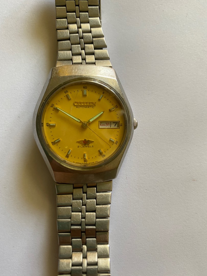 Jam tangan citizen automatic 21 jewels online