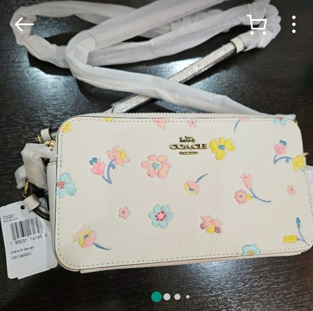 Coach kira crossbody hotsell floral