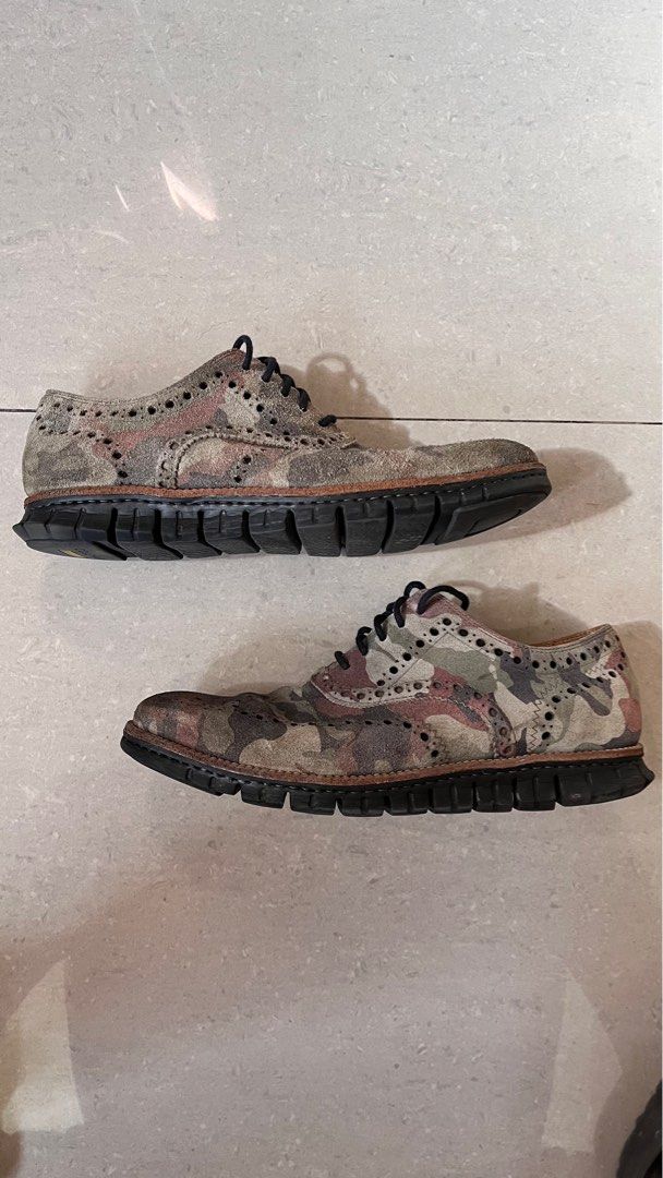 Cole haan camo sneakers top