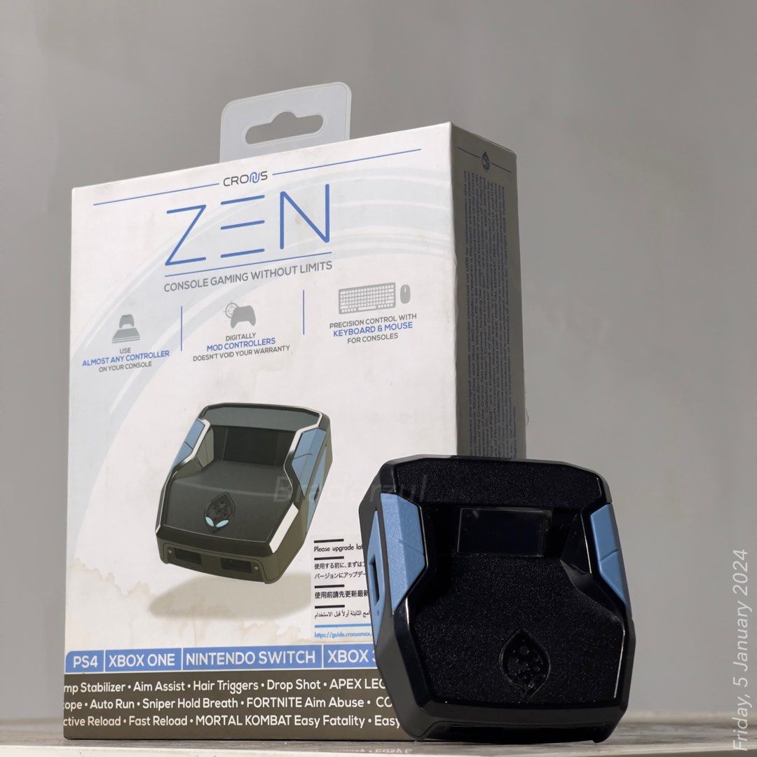 Cronus zen playstation ps4 ps5 xbox nintendo, Video Gaming, Gaming  Accessories, Controllers on Carousell