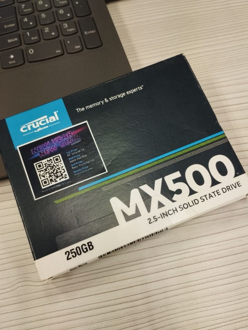 Crucial MX500 250GB Computers Tech Parts Accessories Hard