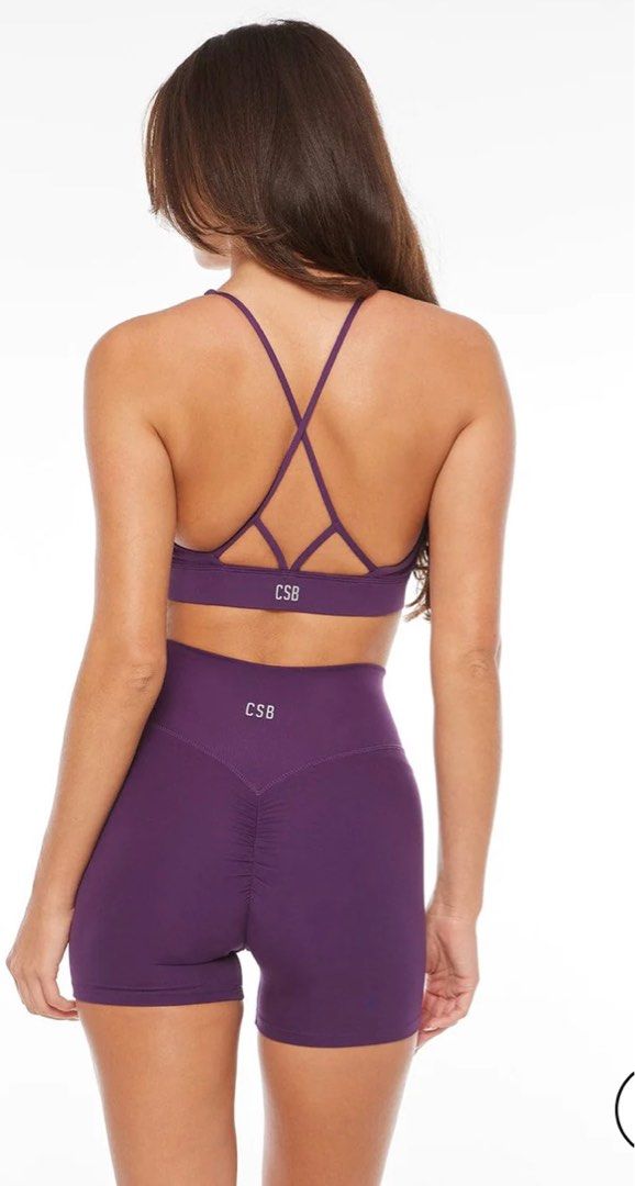 CSB Serenity Amara Crop - Nightshade, Women's Fashion, Activewear