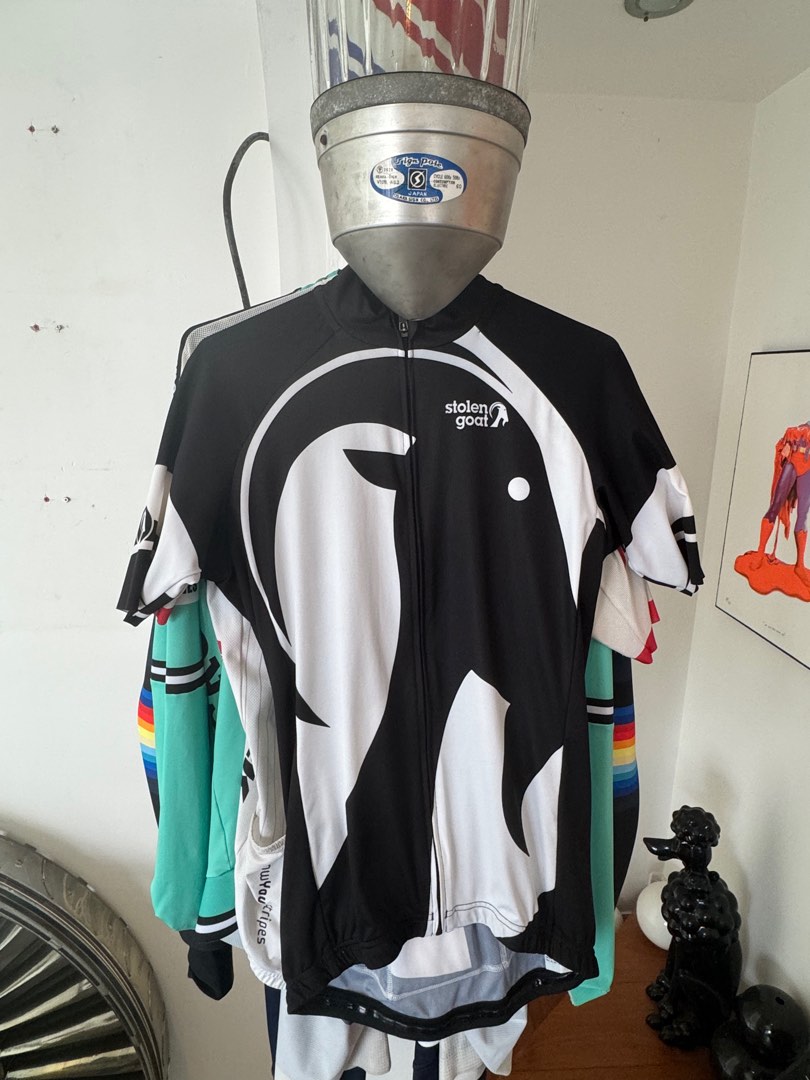 Cycling Jersey Stolen Goat Size L Sports Equipment Bicycles Parts Parts Accessories on Carousell