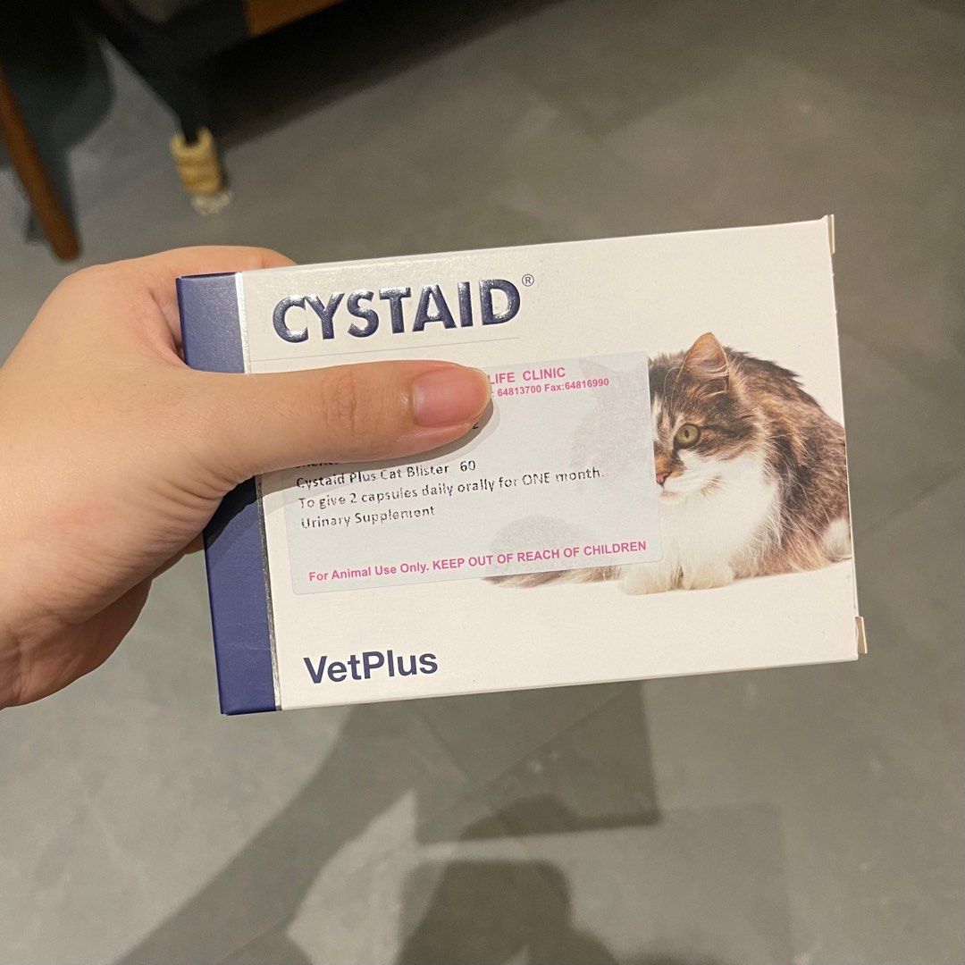 Cystaid plus capsules online for cats