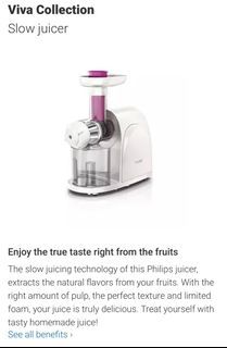 Decluttering Used Philips Slow Juicer