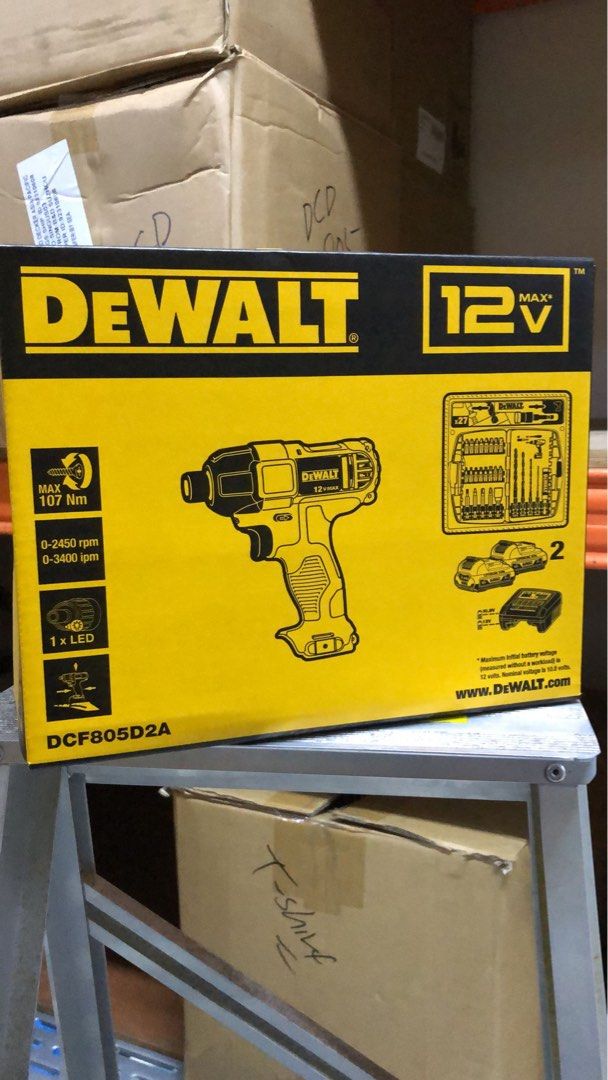 Dewalt DCF805D2A, Cordless Impact Driver with
