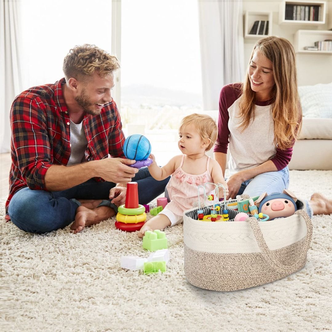 Changing table storage caddy sales
