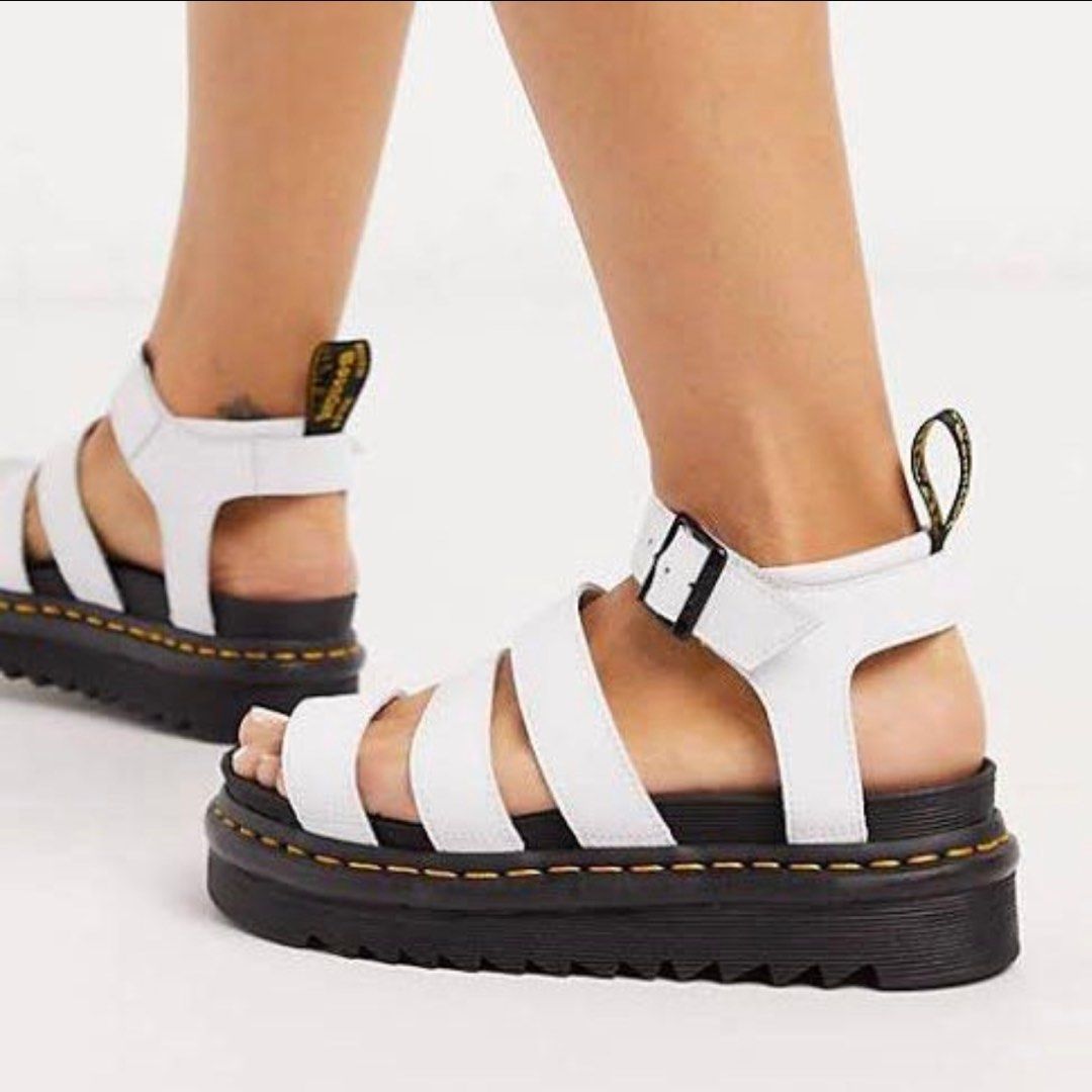 Docmart Dr. Martens Blaire Beige With Box 37 Wedges Sandals