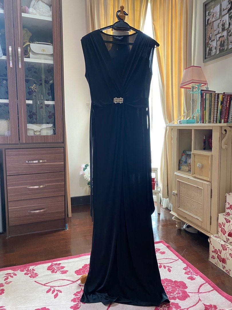 Dorothy perkins sales black maxi dress