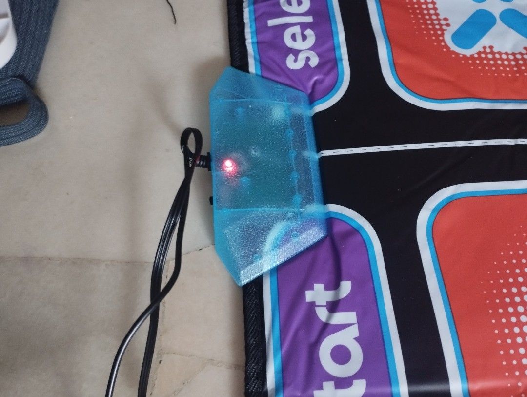 Dual player dance mat TV game with 2 game controller(English UI), Video