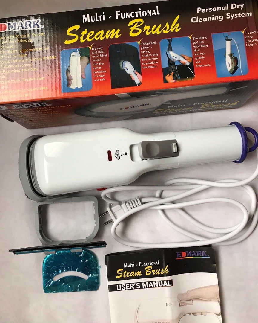 MultiFunctional Steam Brush Personal Dry Cleaning System with Complete