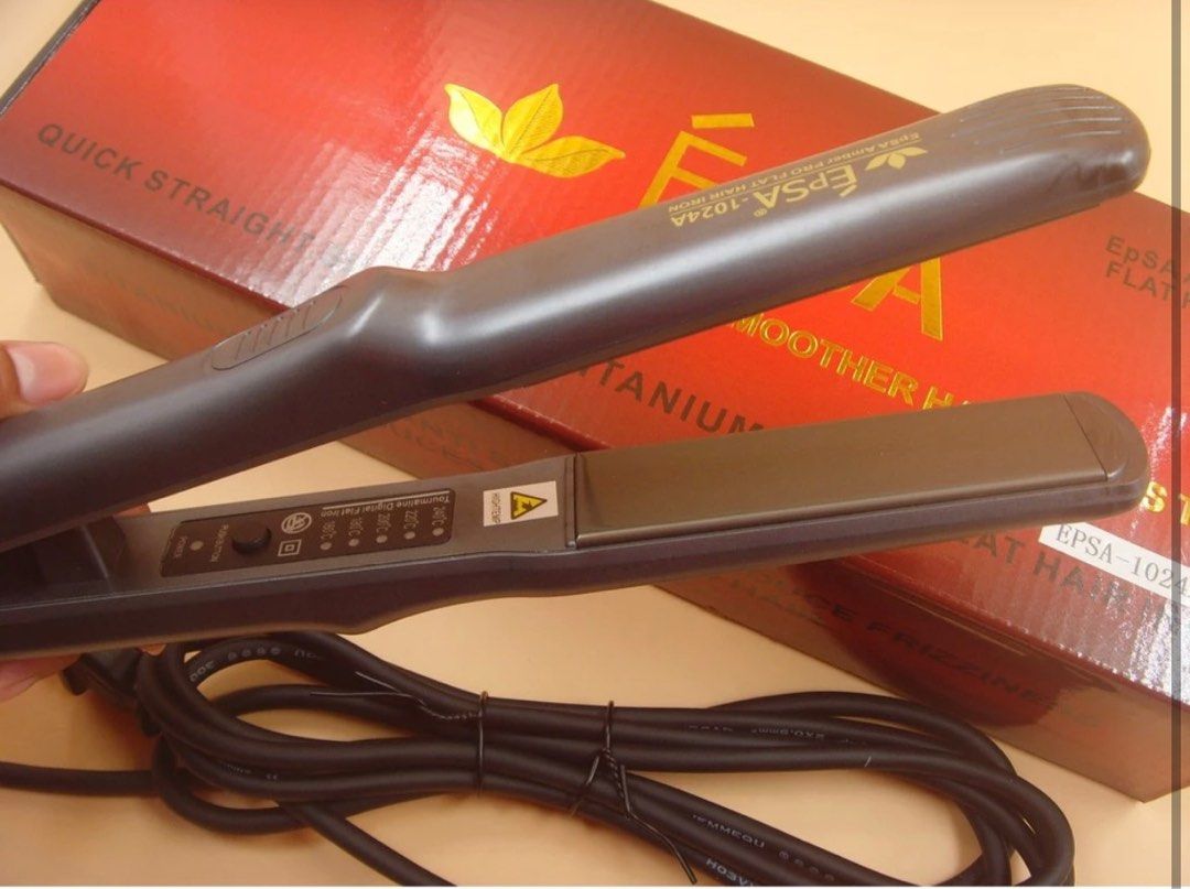Epsa hair online iron review
