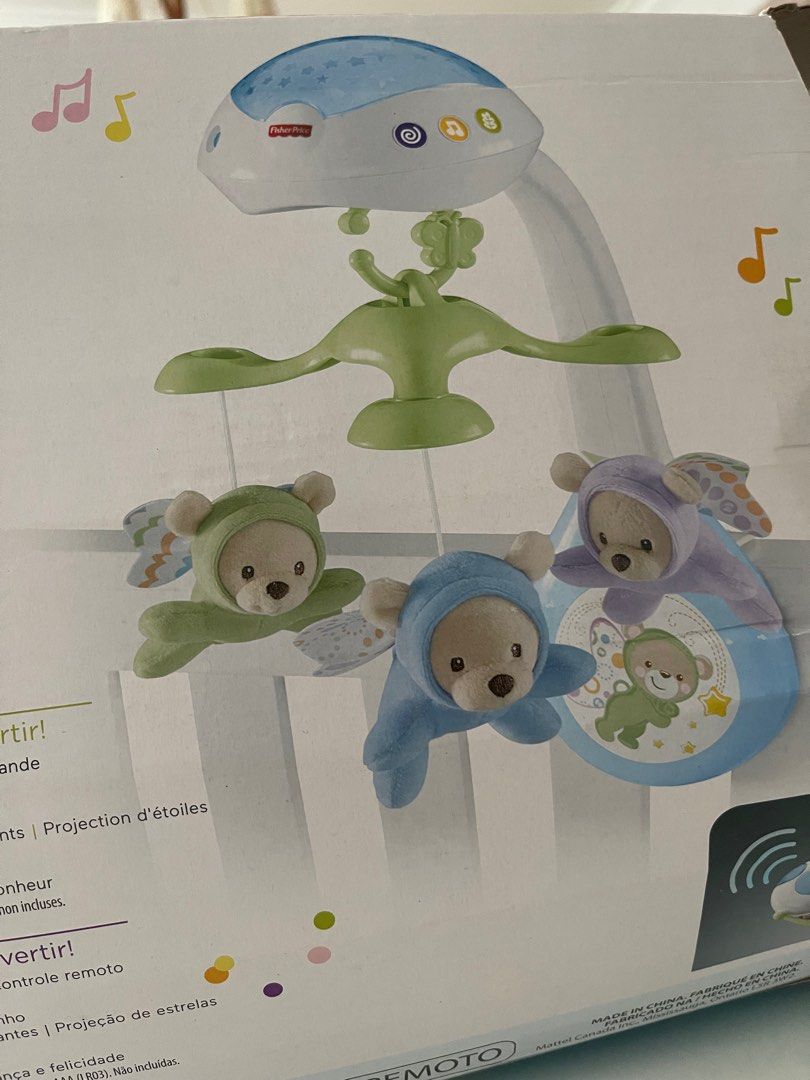 Fisher Price Butterfly Dreams 3in1 Projection Mobile, Babies & Kids
