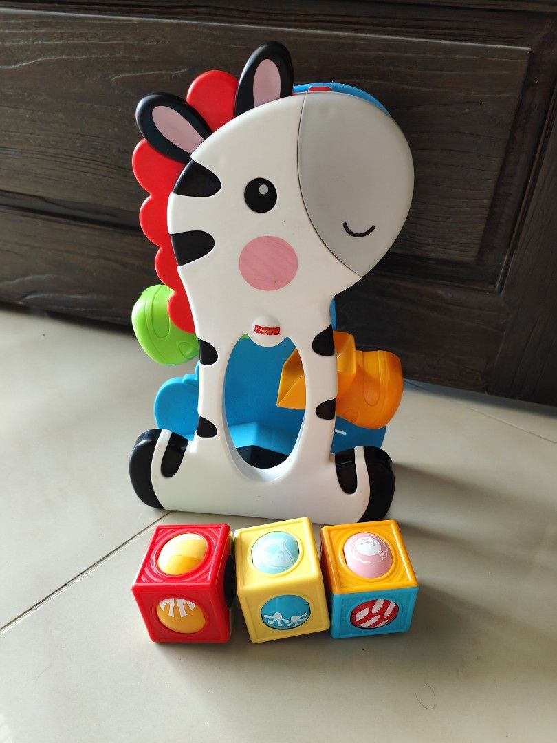 Fisher price outlet tumblin zebra