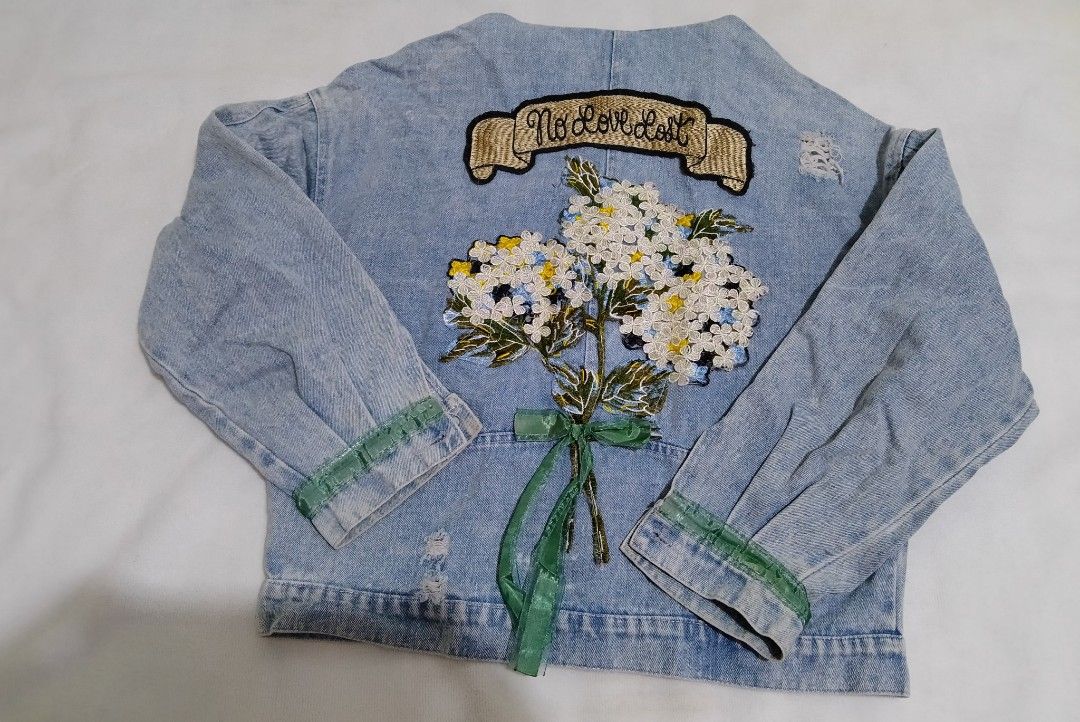 Flower Denim Longall main image 0