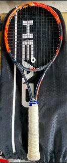 For sale slightly used babolat and head tennis rackets