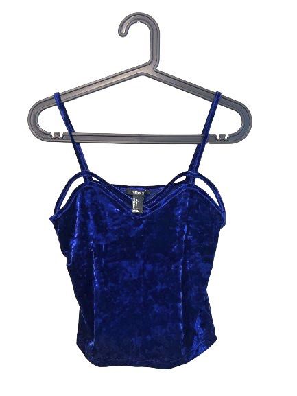Velvet tank hot sale top forever 21