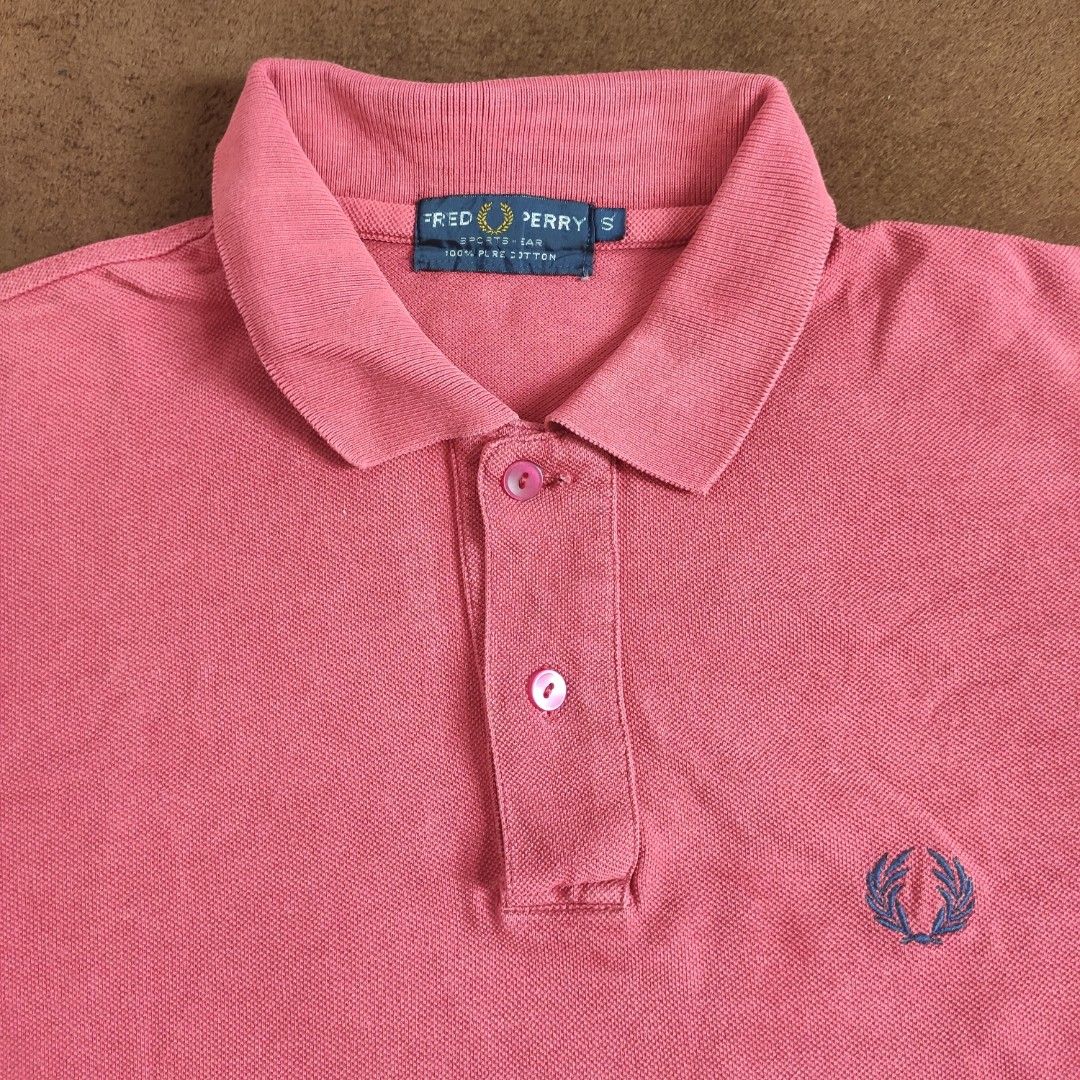 Fred perry 2025 burgundy polo