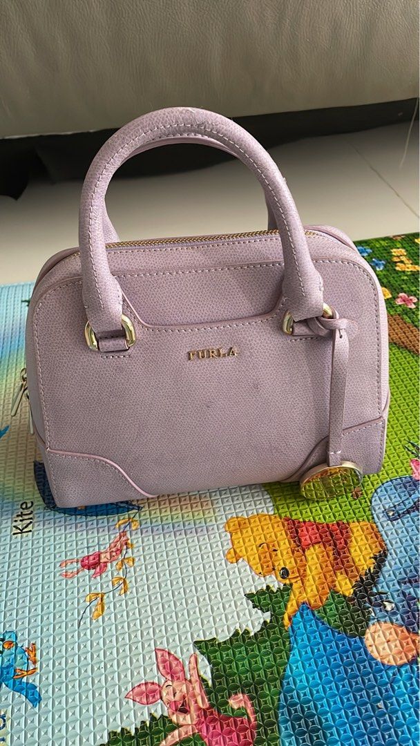 Furla lilac bag Luxury Bags Wallets on Carousell