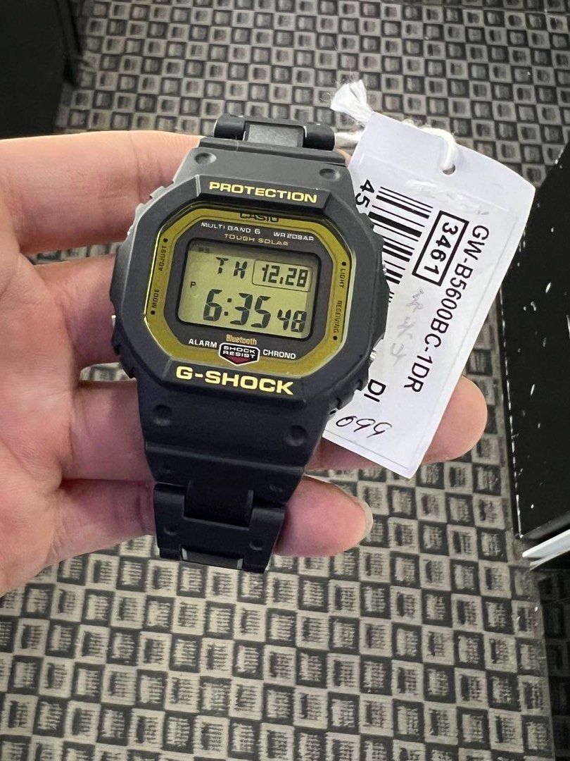 G SHOCK PETAK BLUETOOTH TOUGH SOLAR MULTI BAND 6 GW B5600BC