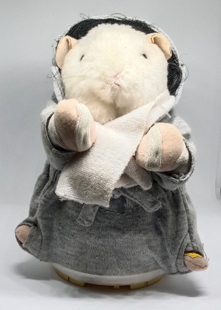 Dancing top hamster toy
