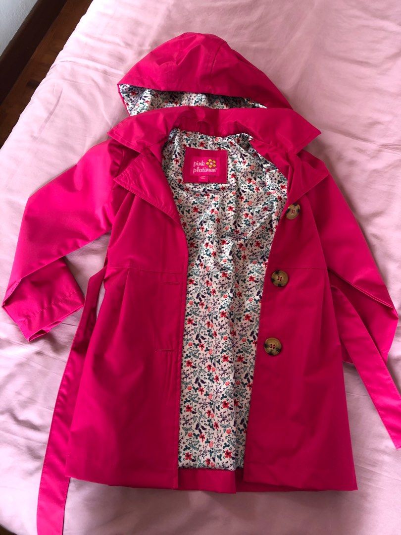 Next sales pink raincoat