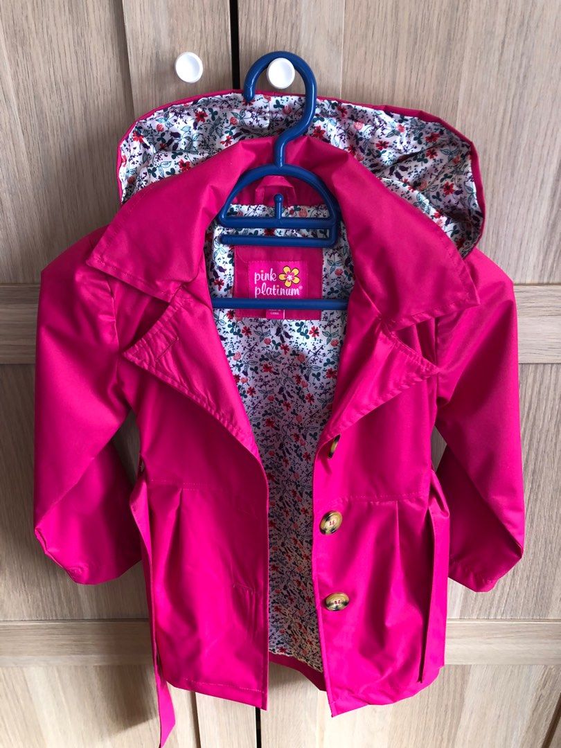 Childrens outlet pink raincoat
