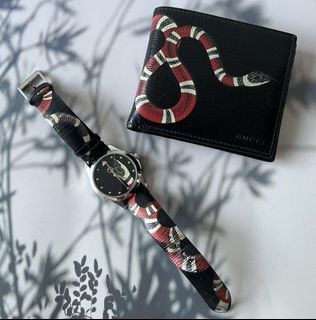 Gucci Timeless Snake Print Watch. No inclusions ❤️