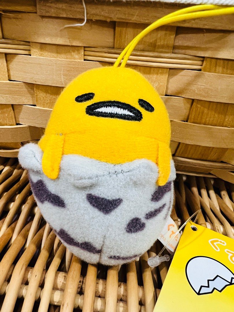 Gudetama 2025 keychain plush