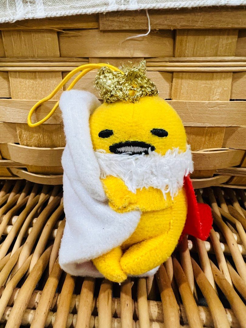 Gudetama discount keychain plush