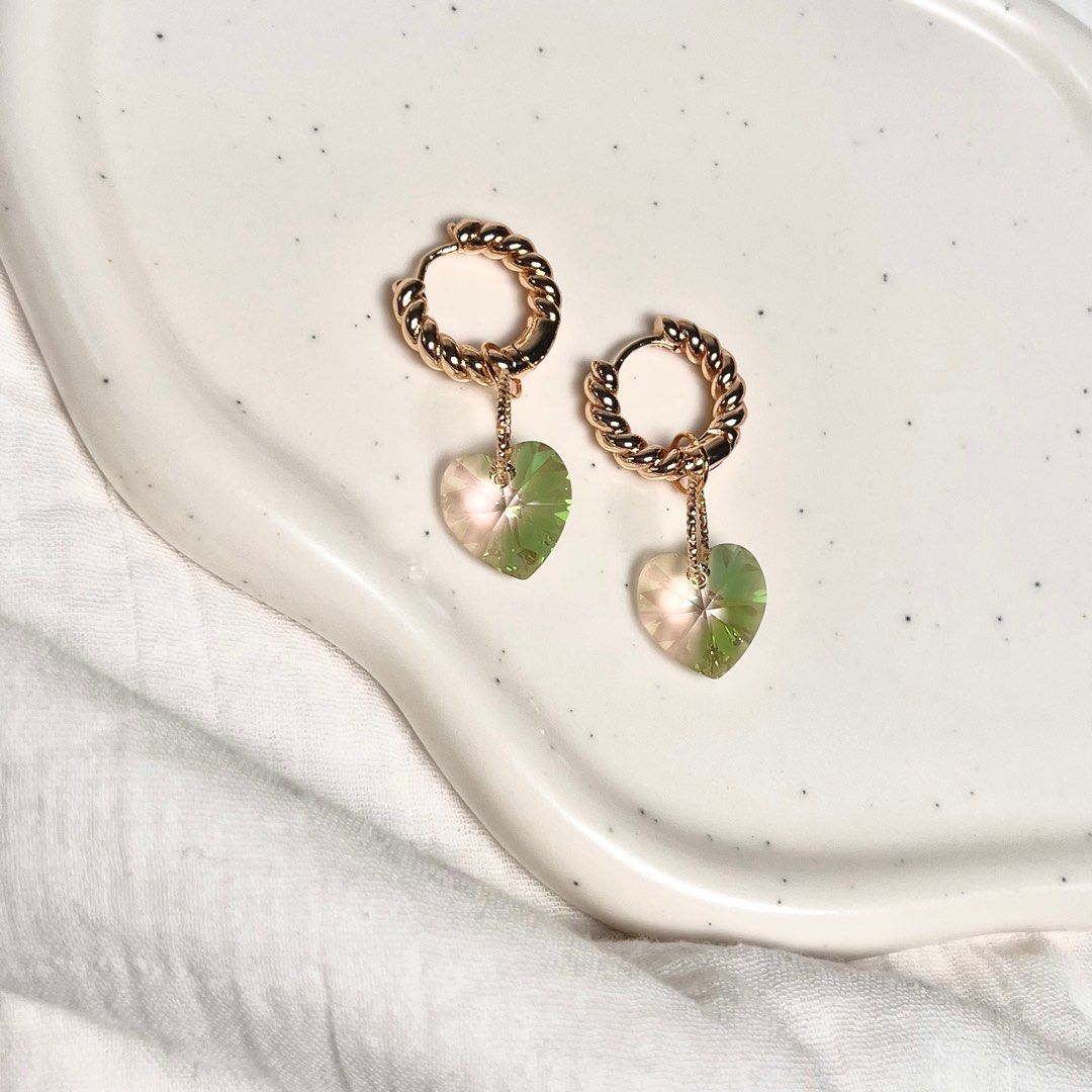 Handmade on sale swarovski jewelry
