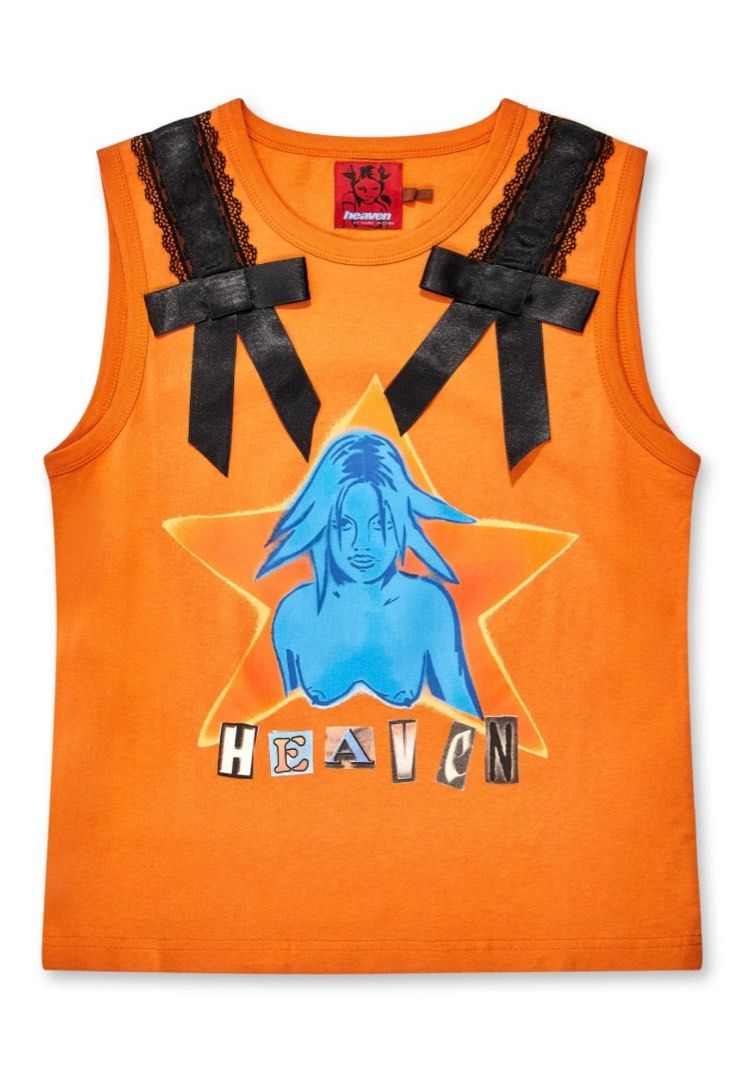 Heaven by Marc Jacobs | Star girl bow tank, 女裝, 上衣, 背心