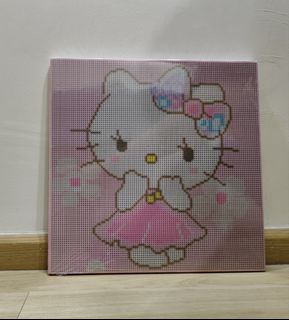DIY Hello Kitty Diamond Painting Piggy Bank
