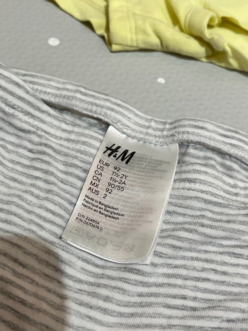 H&M 4pcs Baby Panty Boxer 2T (Category: Babies & Kids Fashion) located in Mandaluyong City. Submitted by mybabypreloveditems (Listing ID 1276955052, Image 2). Description: Can fit to 12M to 2 yrs old Sold as set.