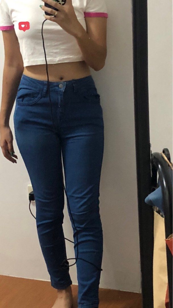 Hot Kiss 2 Way Skinny Jeans Women s Fashion Bottoms Jeans on