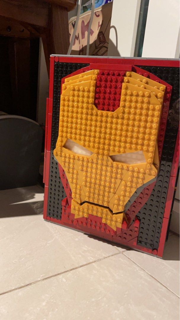 Lego iron man book jlb 3d128 sales