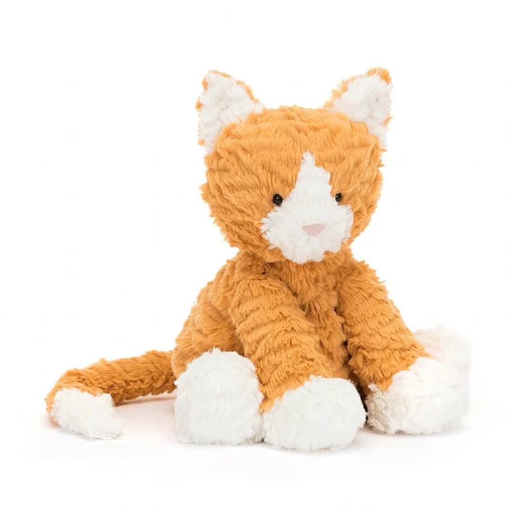 Jellycat Fuddlewuddle Ginger Cat, Hobbies & Toys, Toys & Games on Carousell