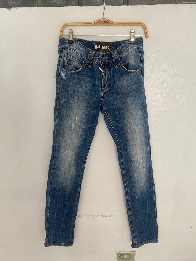 John galliano, Women's Fashion, Bottoms, Jeans on Carousell