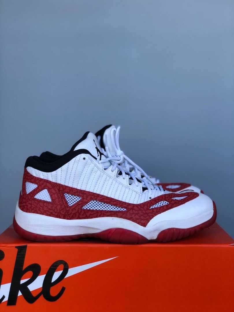 JORDAN 11 LOW GYM RED Men s Fashion Footwear Sneakers on Carousell