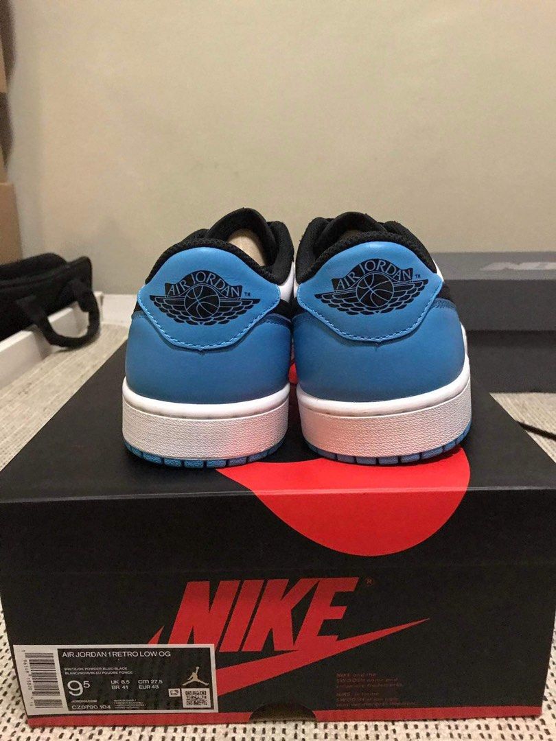 jordan 1 powder blue unc