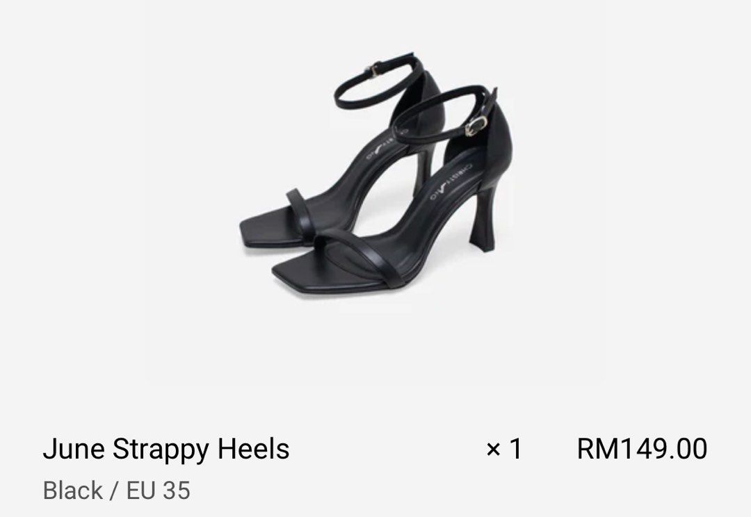 June Strappy Heels