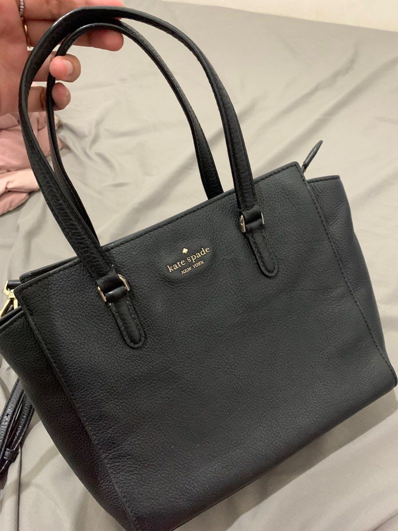 Kate Spade Jackson Medium Satchel Black Barang Mewah Tas