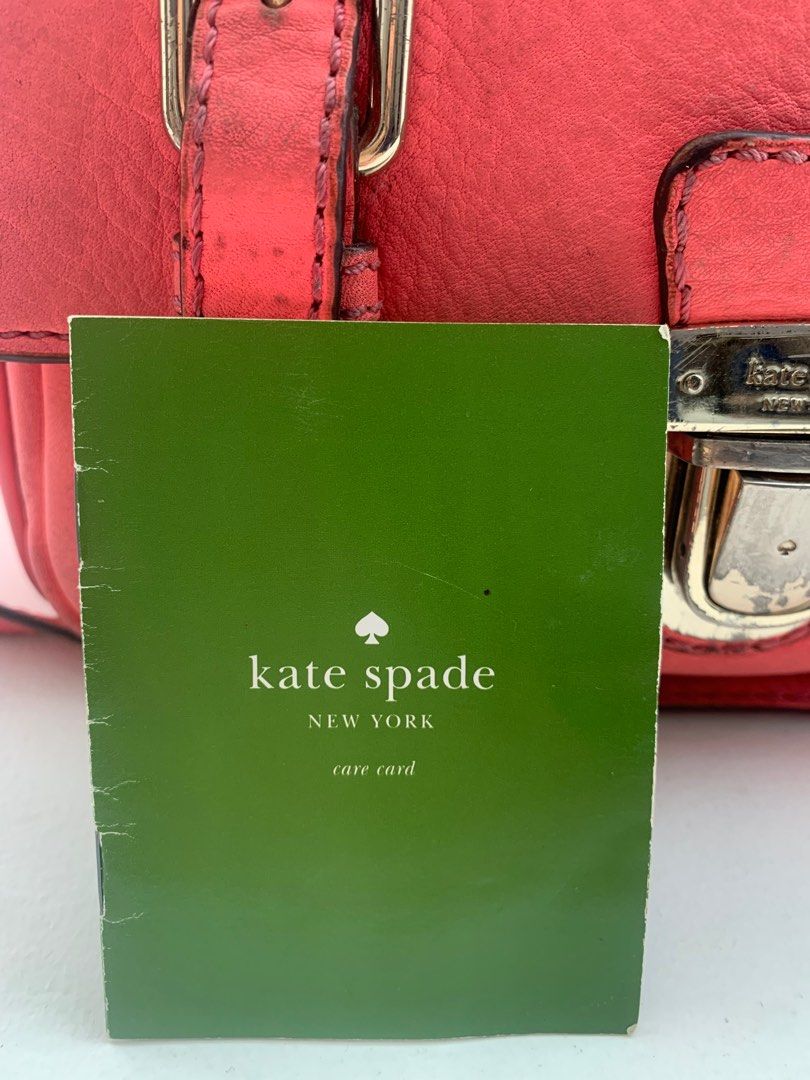 Kate Spade original shocking pink crossbody bag