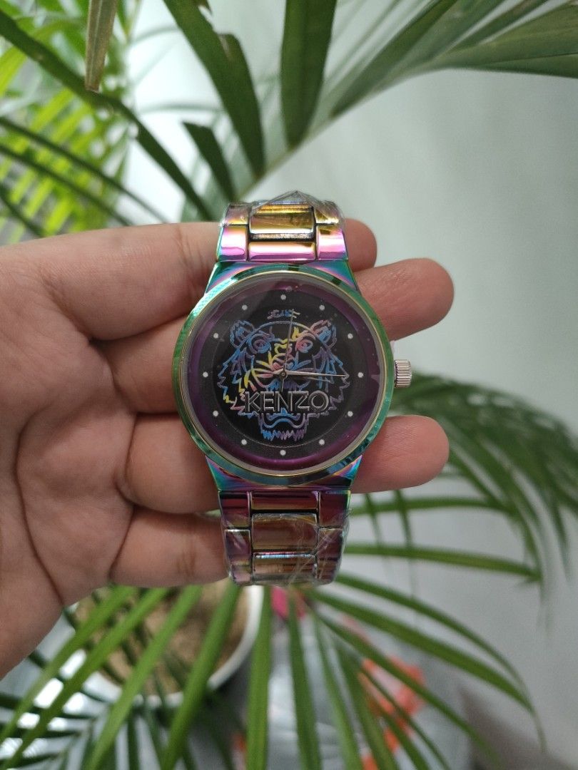 Kenzo rainbow tiger watch discount