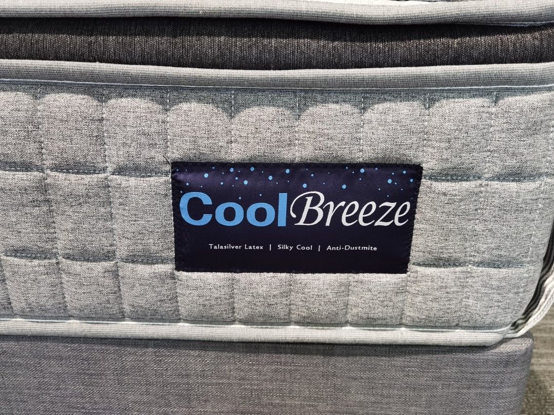 Dunlopillo King size cooling mattress, Furniture & Home Living