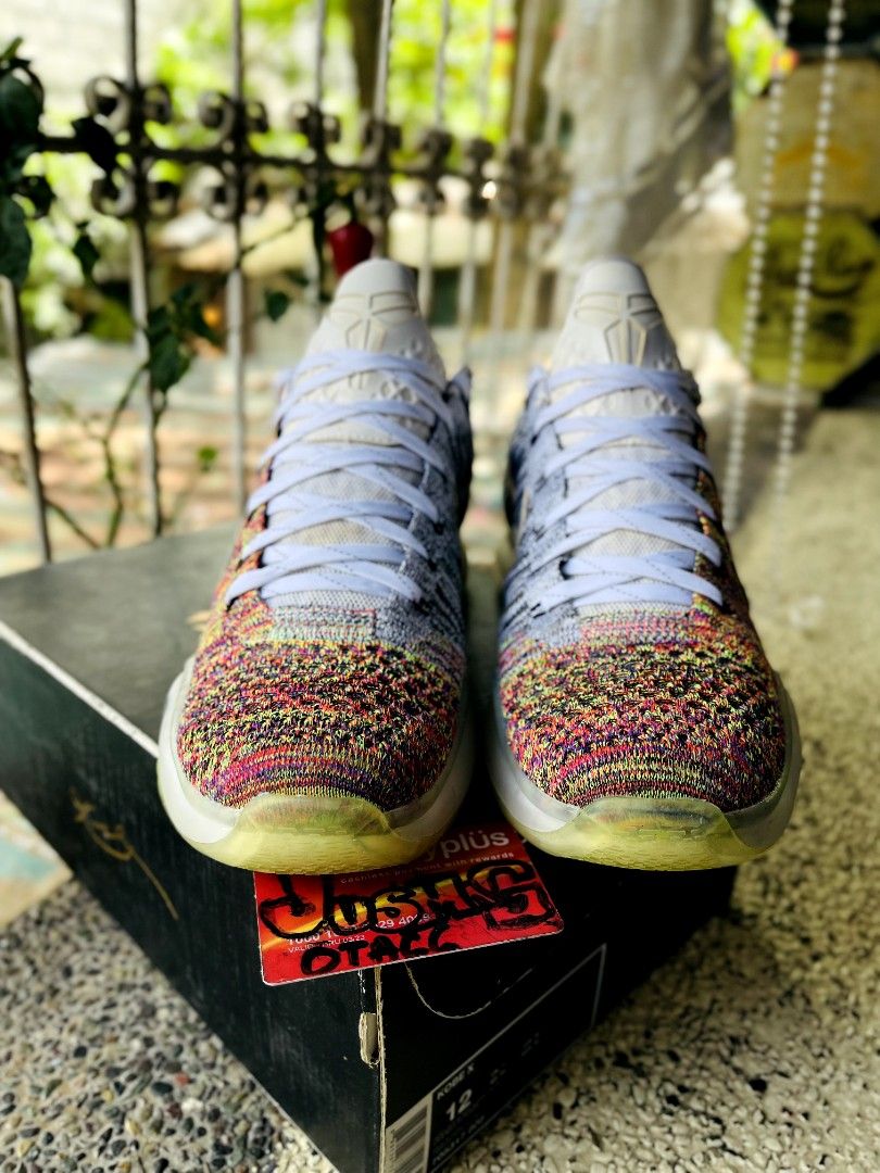 Kobe 10 cheap multicolor