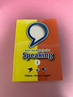 Korean Filipino book speaking