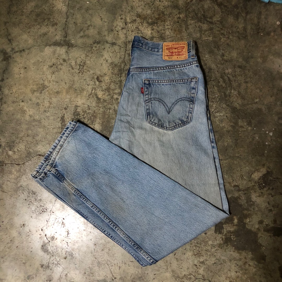 Levis 505, Men's Fashion, Bottoms, Jeans on Carousell