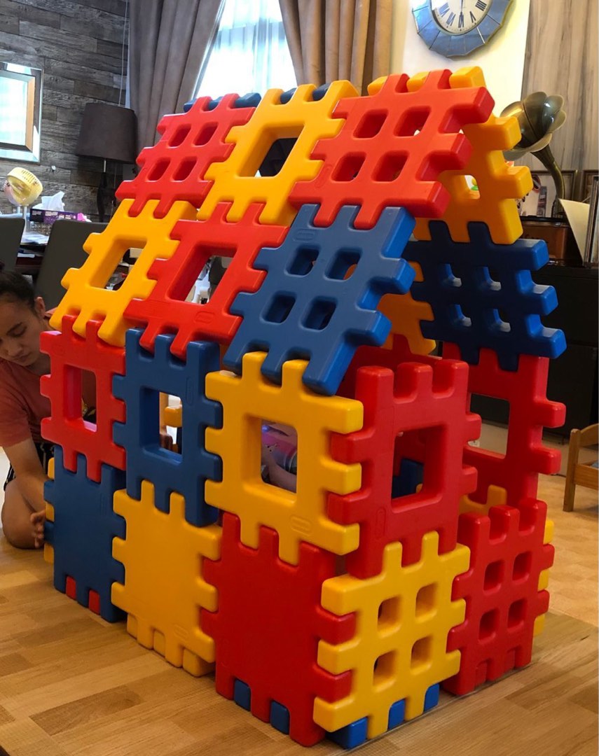 Little Tikes Big Waffle Blocks, Hobbies & Toys, Toys & Games on Carousell
